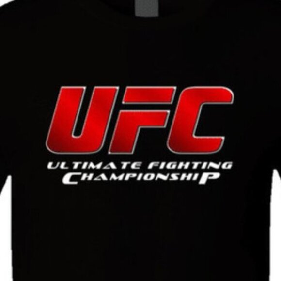 UFC Championship Logo Graphic Tee Combat Sports Fan Classic Shirt T-Shirt 165 - Picture 2 of 5